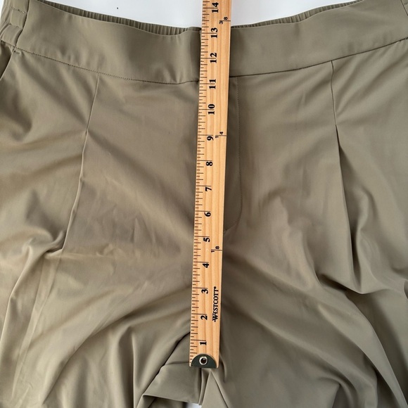 Athleta Women's Tan Pinnacle High Rise Trouser Wide Leg Size 16, New with tags! - Picture 12 of 13
